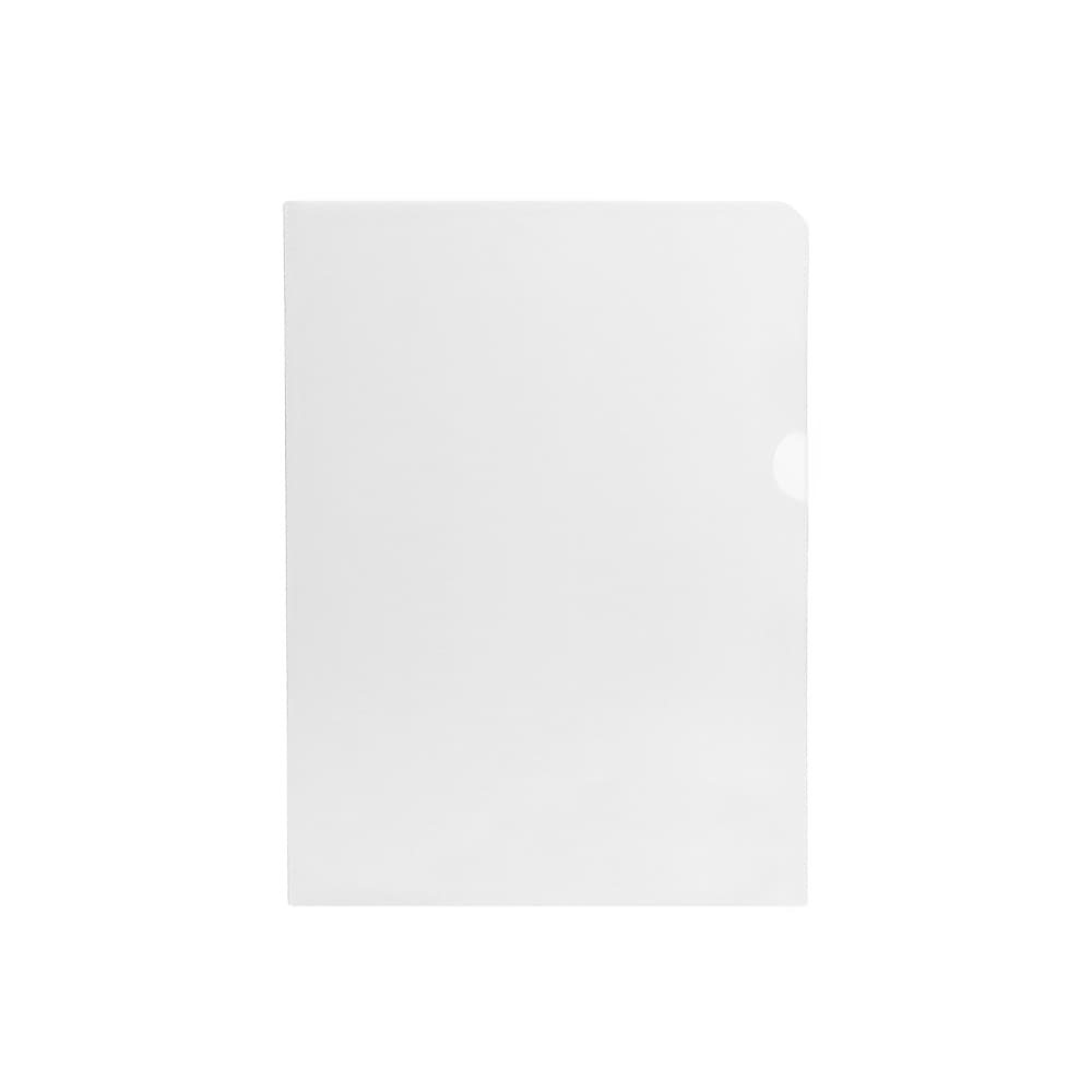 Bolsa Plástico em L A4 90mic Cristal 10un