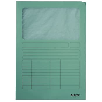 Pastas Protocolo (3950-00-50) com Janela Verde Cx 100un