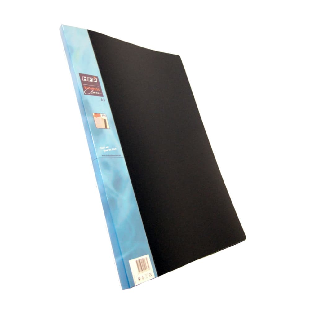 Pasta c/20 Bolsas 40 Páginas Catálogo Preto