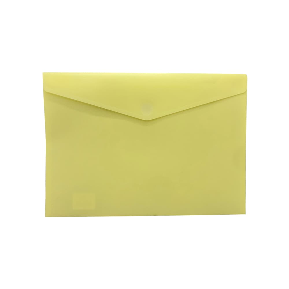 Bolsa Envelope A4 Fecho Velcro Baunilha Mate Pastel