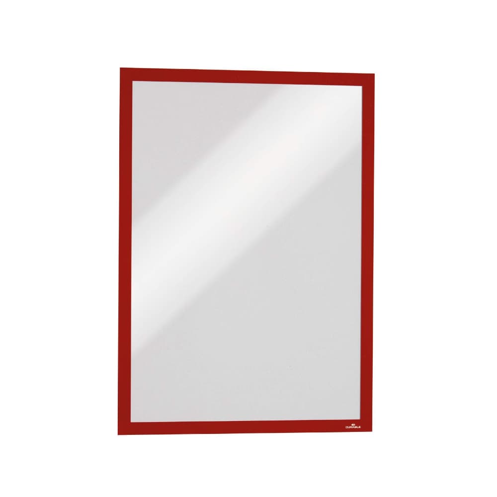 Moldura Magnética A3 Duraframe 4868-03 Vermelho 5un
