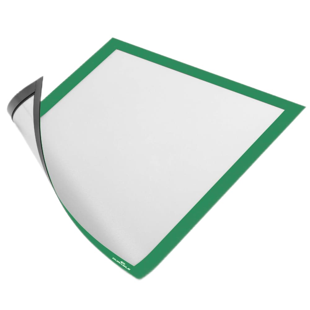 Moldura Magnética A4 Duraframe 4869-05 Verde 5un