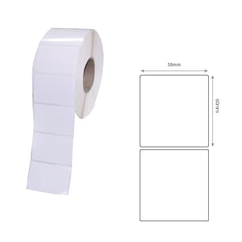 Etiquetas 058x60 D40mm Térmicas Rolo 650un
