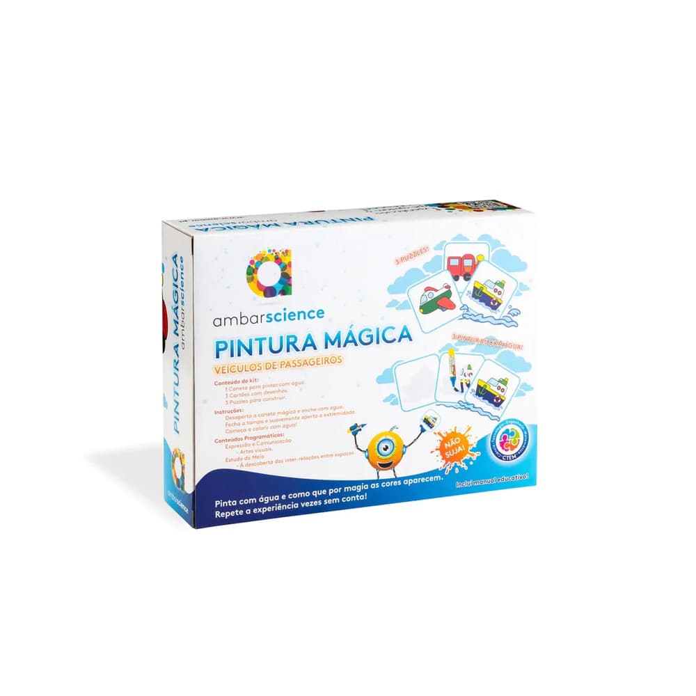 Pintura Mágica Veículos de Passageiros Ambarscience