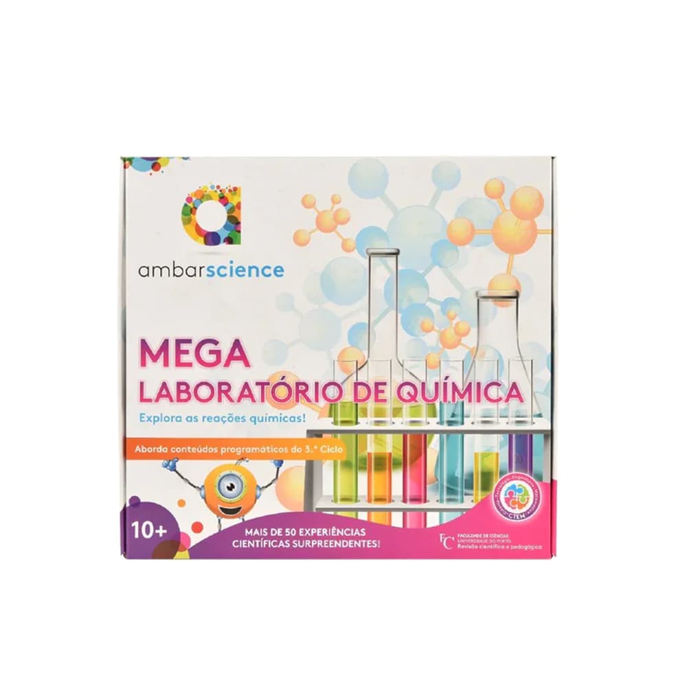 Kit Mega Laboratório de Química Ambarscience