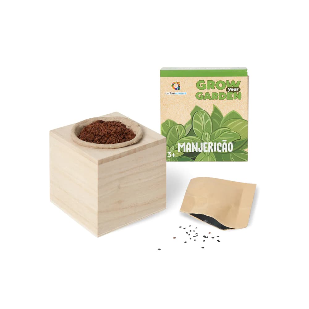 Grow your Garden Manjericão Ambarscience