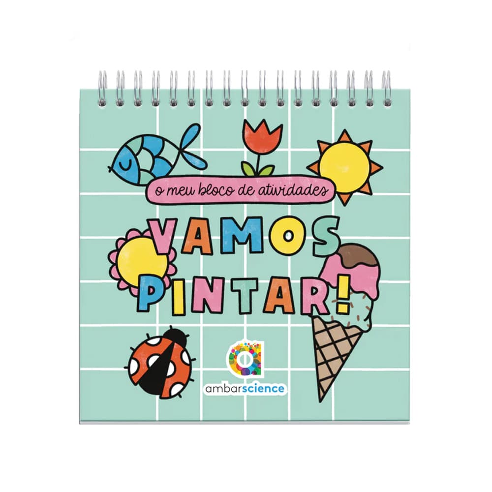 O Meu Bloco de Atividades Ambarscience Vamos Pintar