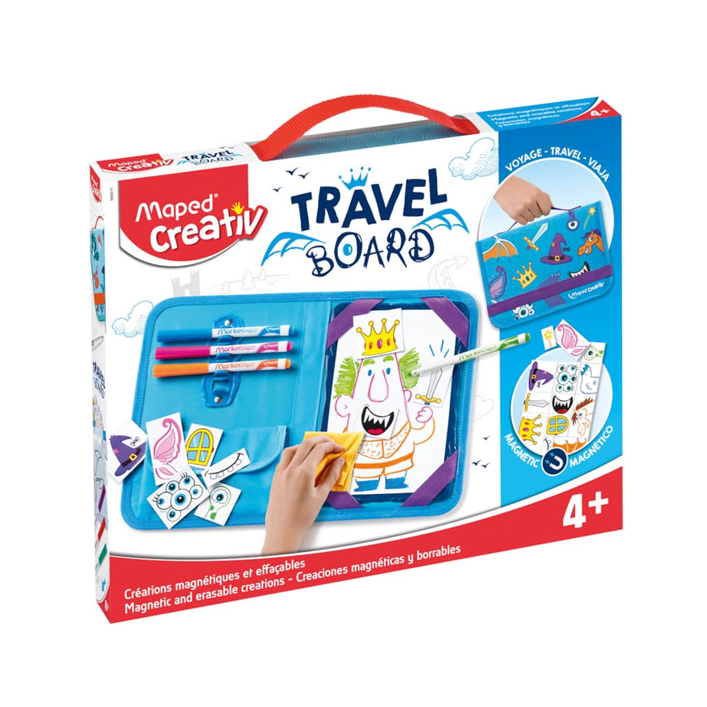 Kit Viagem Magnético - Princesa e o Cavaleiro