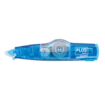 Corretor Fita PLUS Bi-Direcional 4.2mmx6mts Azul Blister 1un