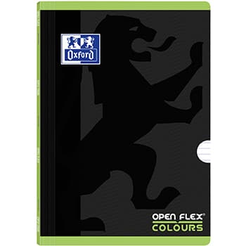 Caderno Agrafado A4 Pautado Colours Openflex Verde 48Fls 1un