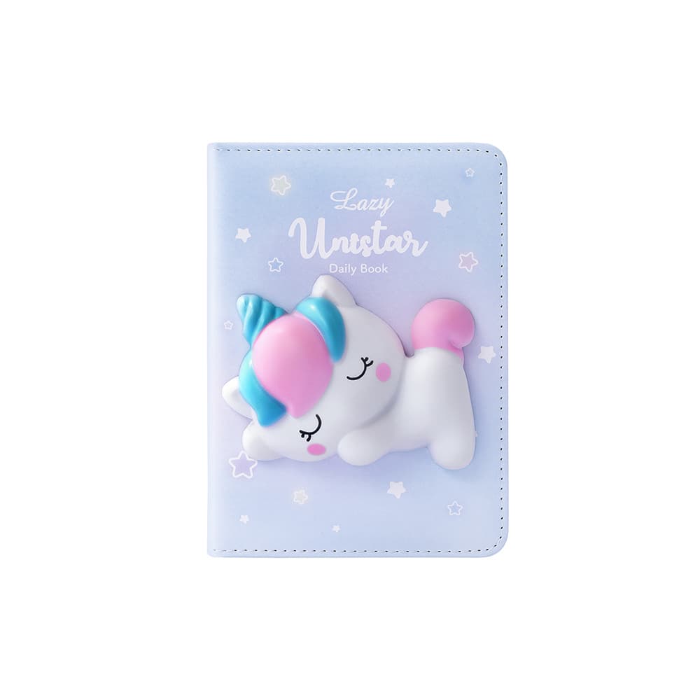 Bloco Notas 157x112mm Squishy Lazy Unistar 96Fls