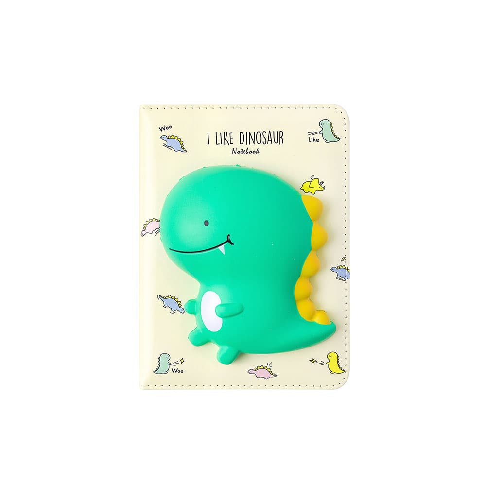 Bloco Notas 127x175mm Squishy Dino 128Fls