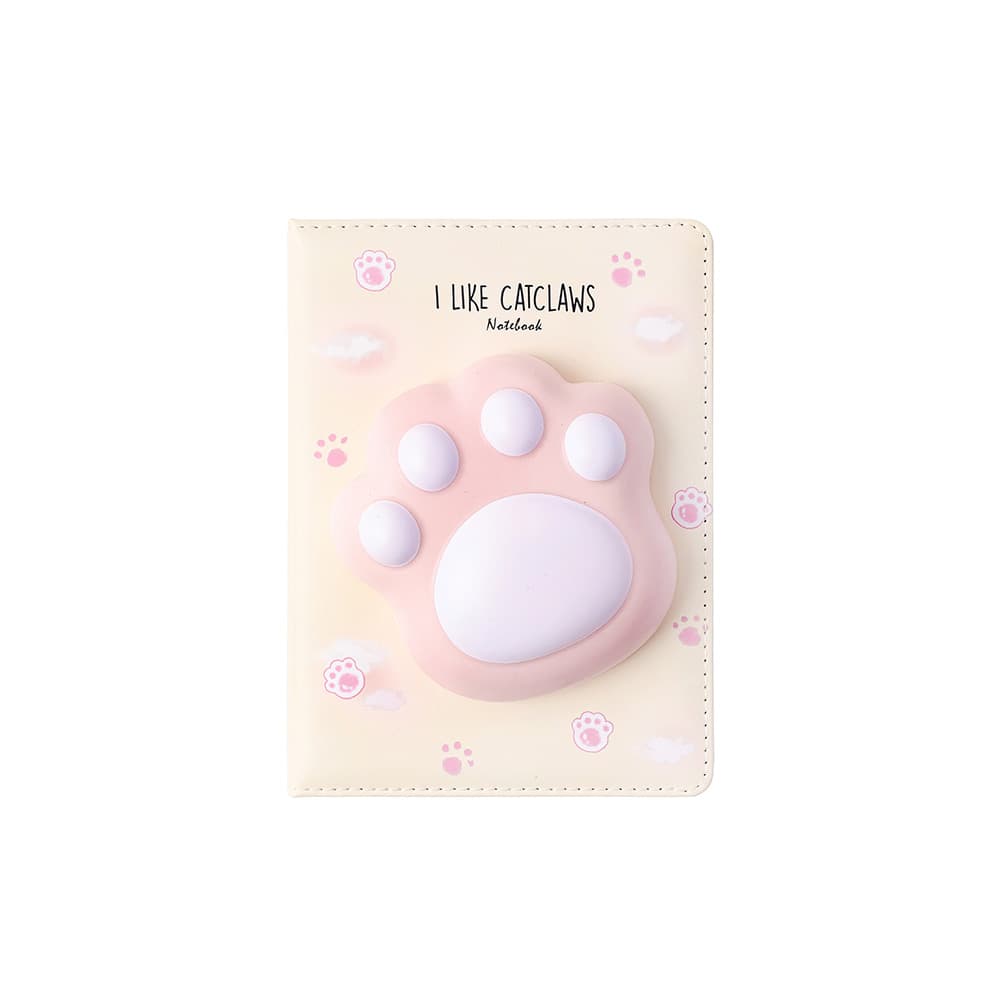 Bloco Notas 194x165mm Squishy I Like CatClaws 128Fls