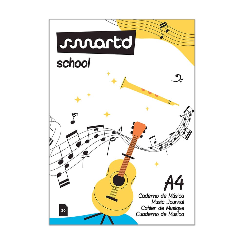 Caderno de Música A4 20Fls