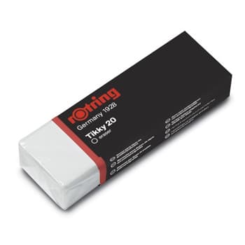 Borracha Branca 64x21,3x11 Rotring Tikky 20