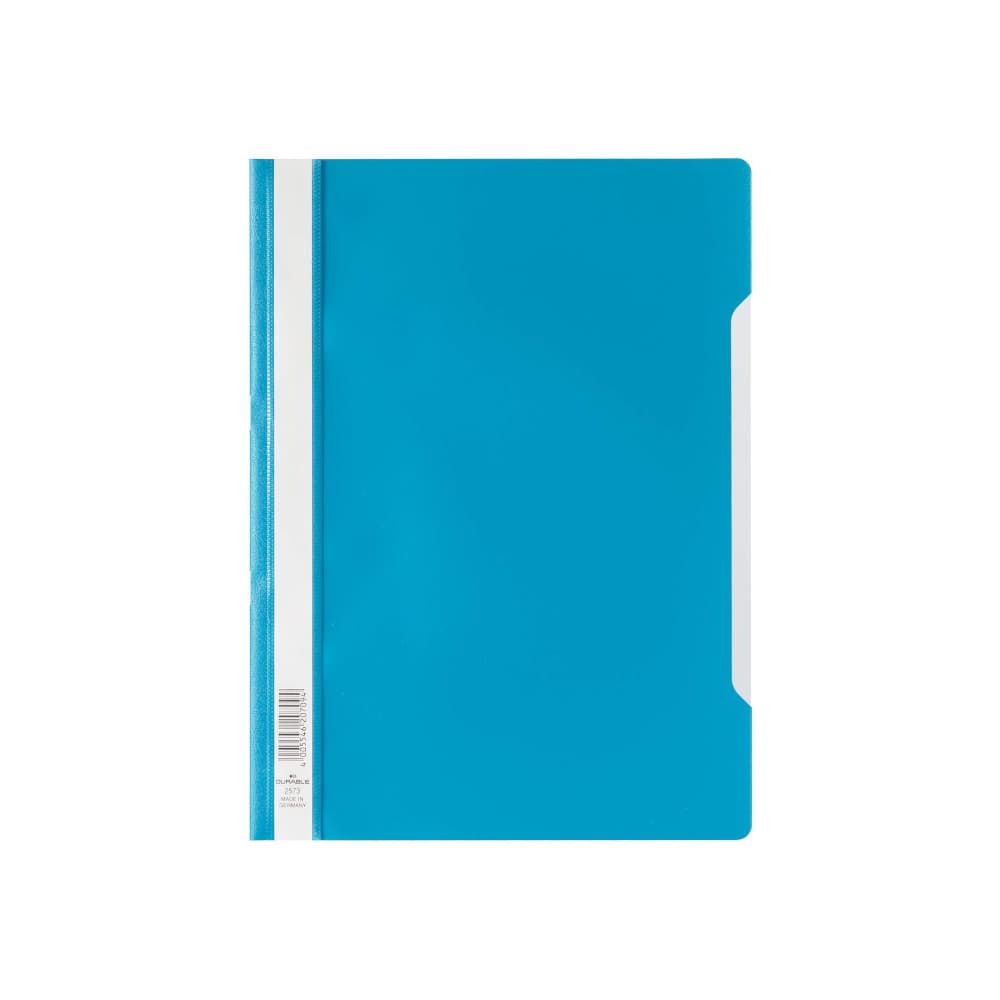 Classificador Capa Transparente Azul Durable 257306 1un