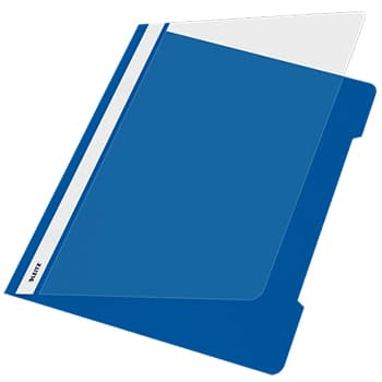 Classificador Capa Transparente Azul Escuro Leitz 4191 25un