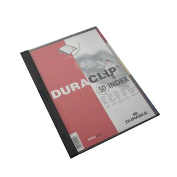 Classificador Clip Durable 2235 Preto + 5 Separadores 1un