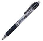 Esferográfica Gel Dong-A U-Knock M Retrátil Preto 0,5mm 1un