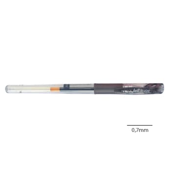 Esferográfica Gel Dong-A Jell-Zone Preto 0,7mm 12un