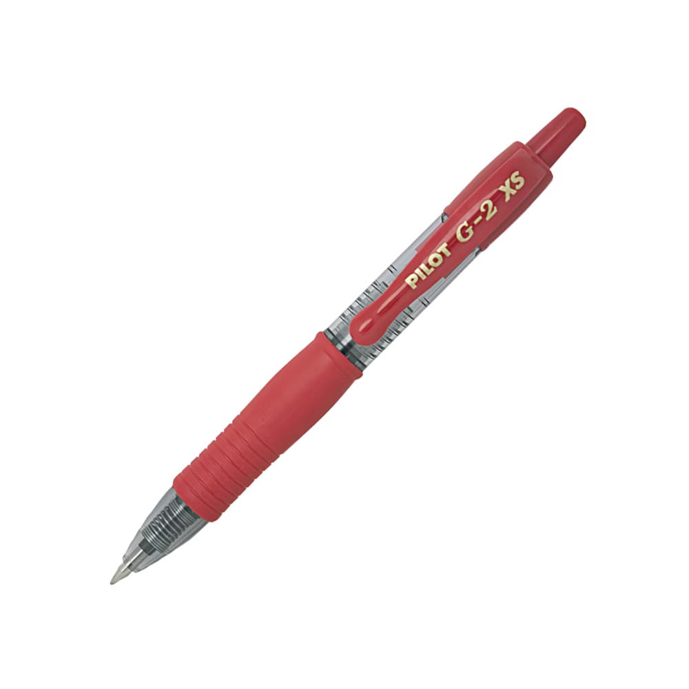 Esferográfica Gel Pilot G-2 Pixie Mini Retrátil Vermelho 0,7