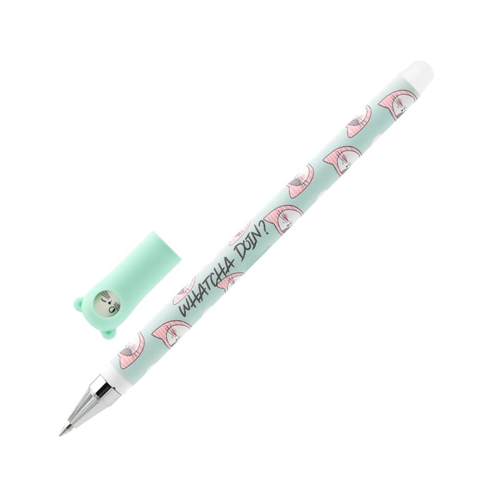 Esferográfica Gel  Little Kitty Apagável Azul 0,5mm Sortido