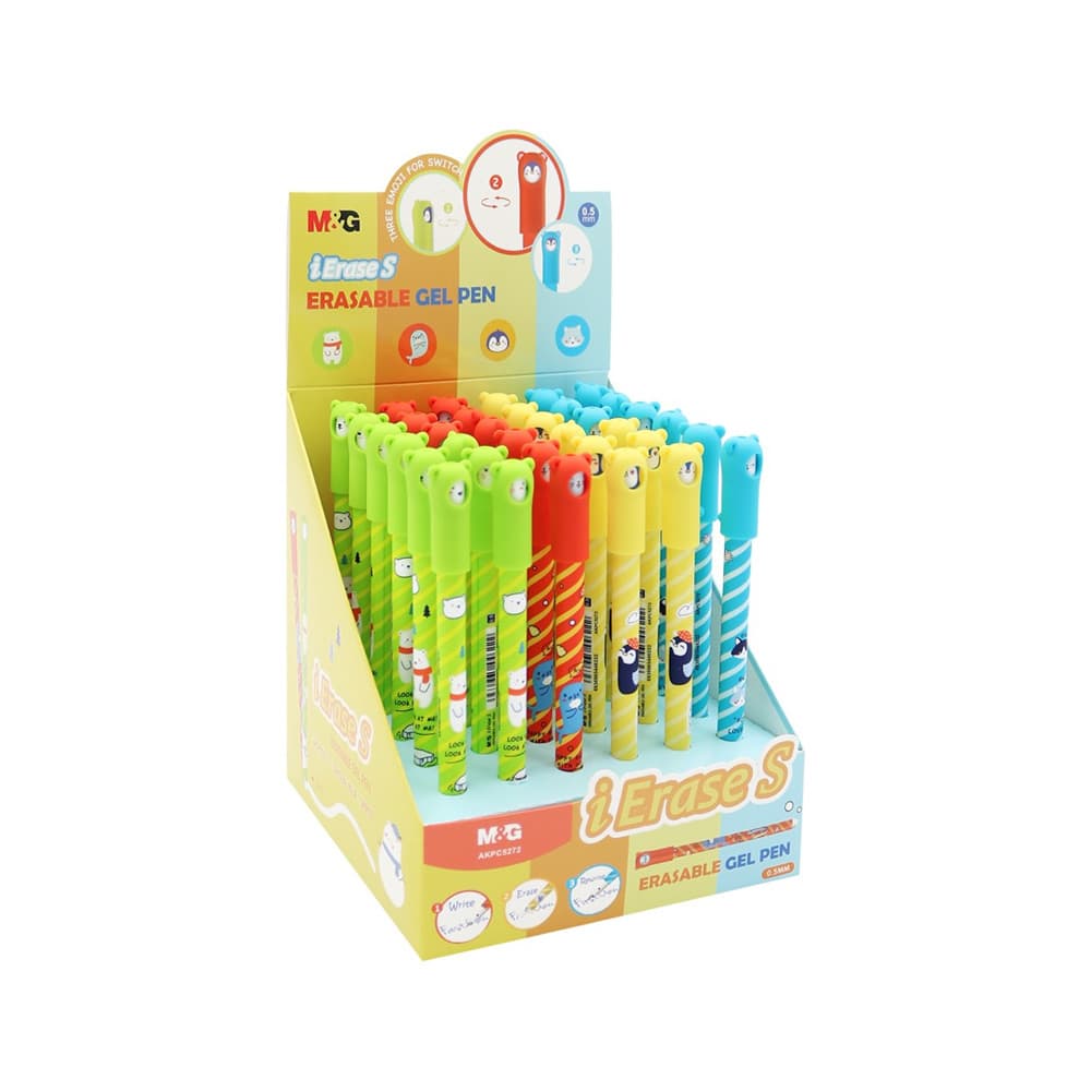 Esferográfica Gel Arctic Apagável Azul 0,5mm Sortido 1un