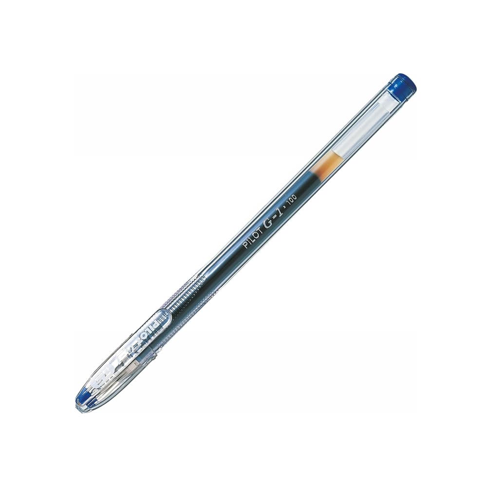 Esferográfica Gel Pilot G1 F Azul 0,5mm 1un
