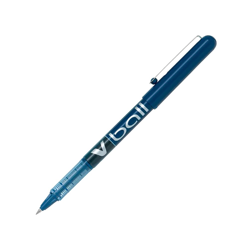 Esferográfica Gel Pilot V-Ball F Azul 0,5mm 1un