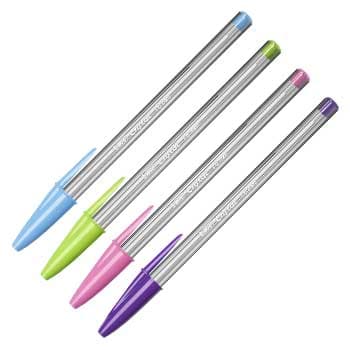 Esferográfica BIC Fun Ball Point Large 4 Cores 1,6mm 20un