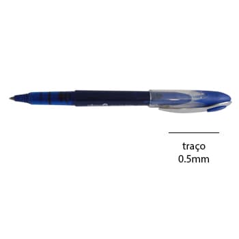 Esferográfica Roller Point Azul 0,5mm 1un
