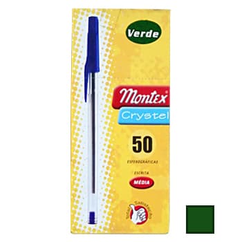 Esferográfica Cristal 2000 Verde 1un