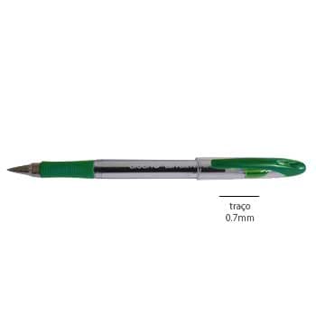 Esferográfica Ball Point Grip Verde 0,7mm 1un
