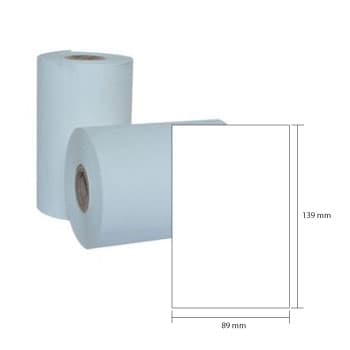 Rolo Papel Térmico 089x139x25mm 58g 1un