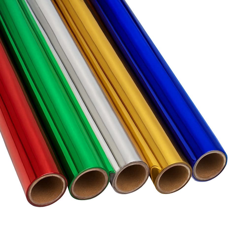 Papel Metalizado 50cmx2m Sortido Rolo