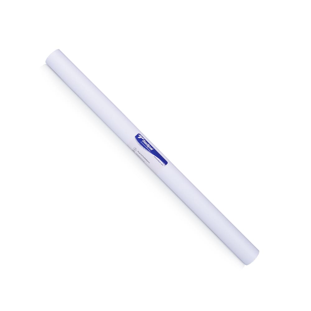 Forra Livros Autocolante 050cmx2m Branco Matte Rolo 1un