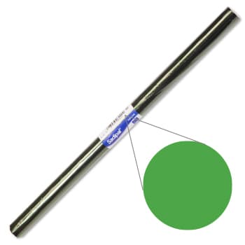 Papel Celofane Verde 50x65cm Rolo 25Fls