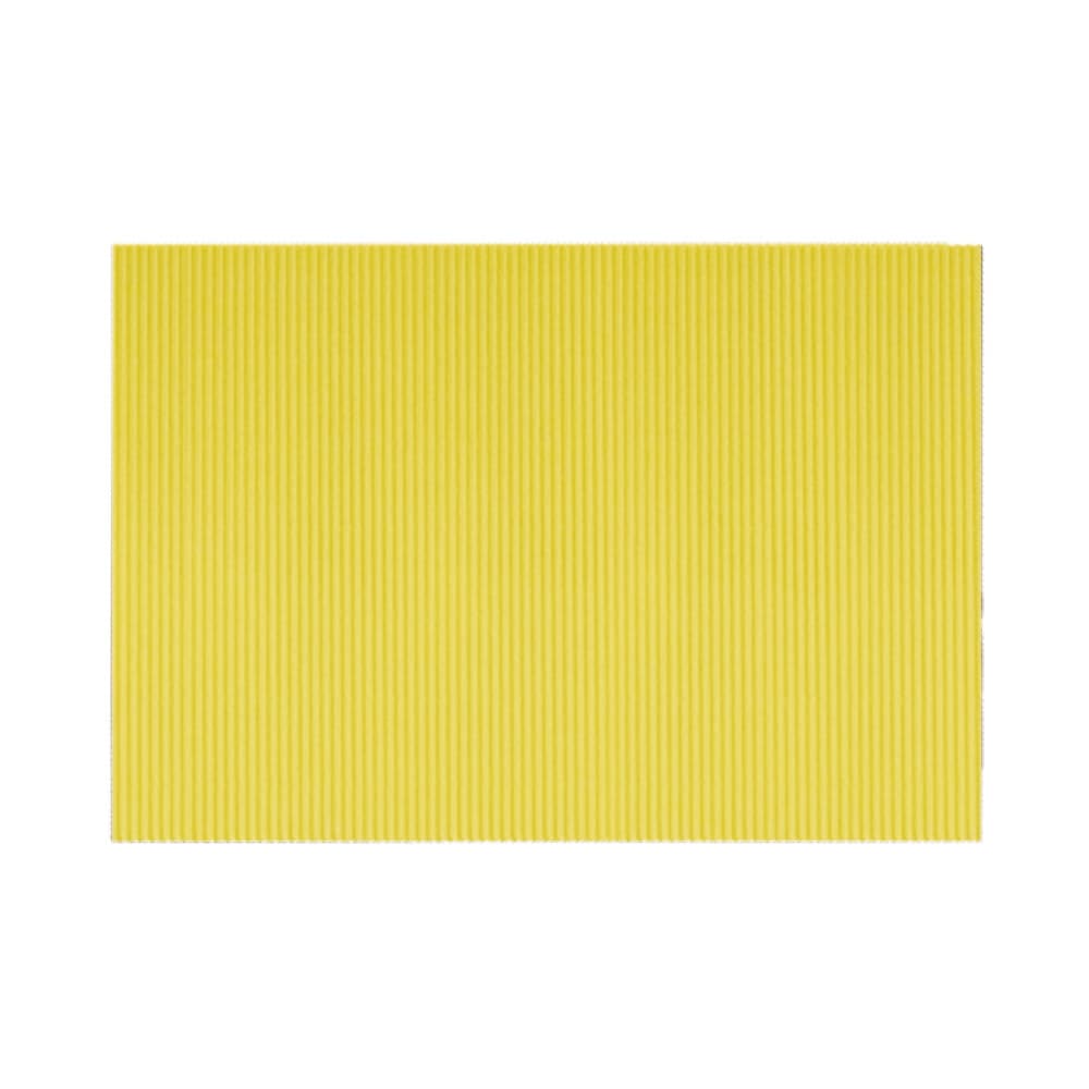 Cartão Canelado Colorido 50x70cm Amarelo Folha