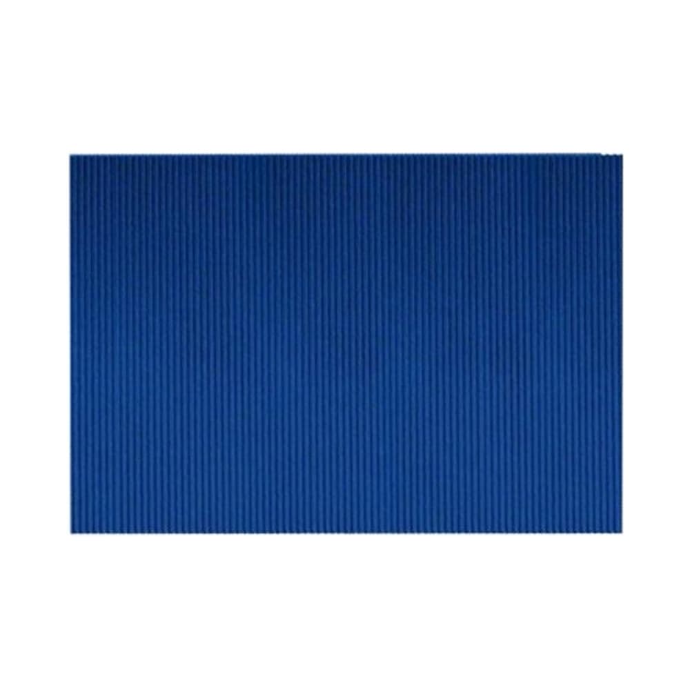 Cartão Canelado Colorido 50x70cm Azul Folha