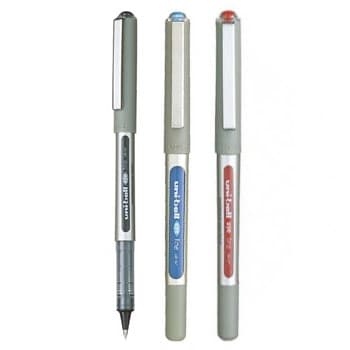 Marcador Roller Uniball Eye Fine UB157 0,7mm 3 Cores 3un