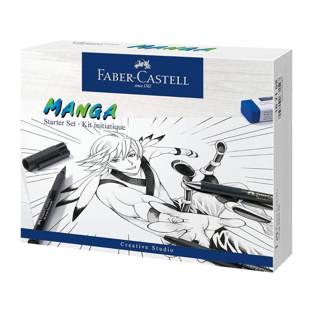 Pack Iniciação Marcador Artístico Pitt Faber-Castell Manga