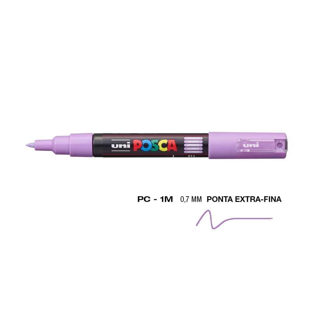 Marcador Uniball Posca PC-1M 0,7mm Lavanda (P11) 1un