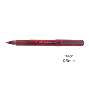 Marcador Roller AC1089 Needle Point 0,5mm Vermelho 1un