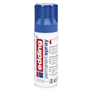 Tinta Acrílica Edding 5200 Spray 200ml Azul Genciana
