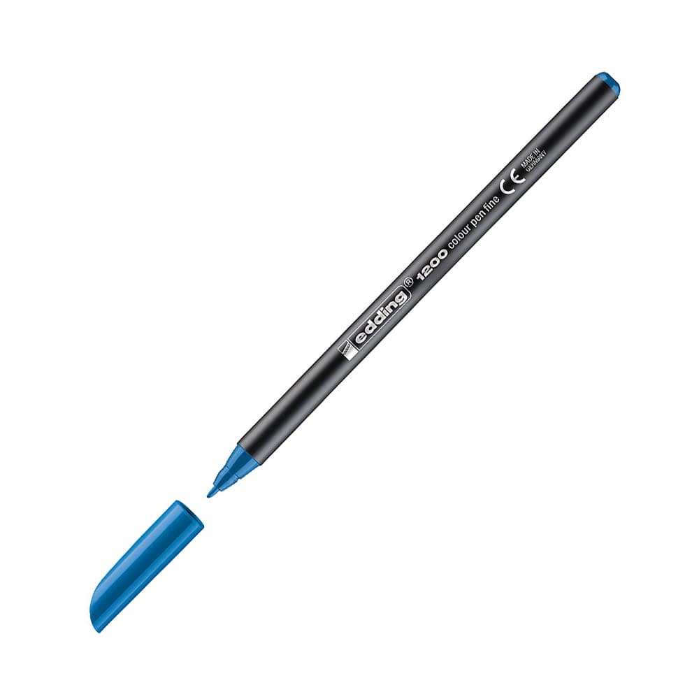 Marcador Médio Edding 1200 1mm Azul Claro 1un