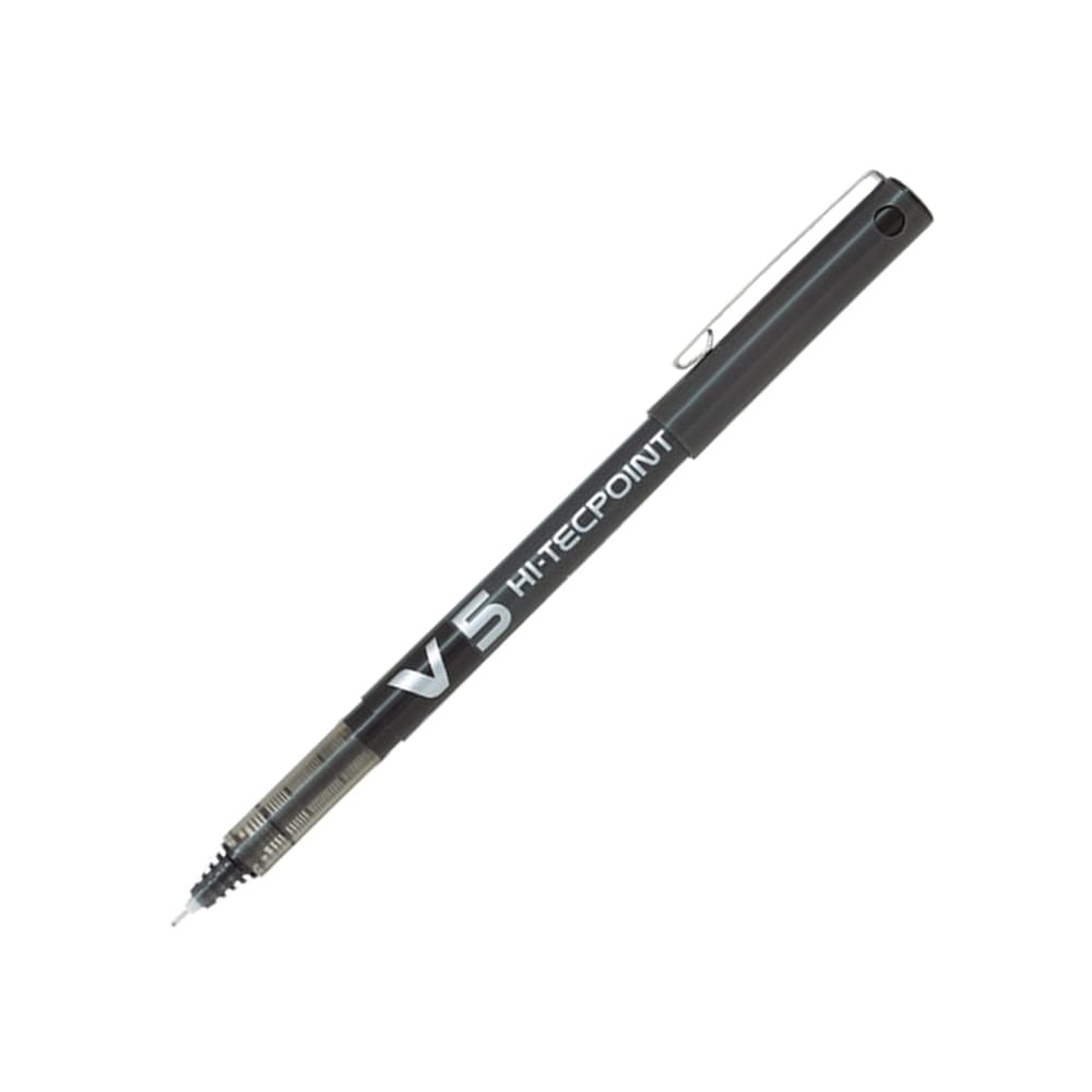 Marcador Roller Pilot V5 0,5mm Preto 1un