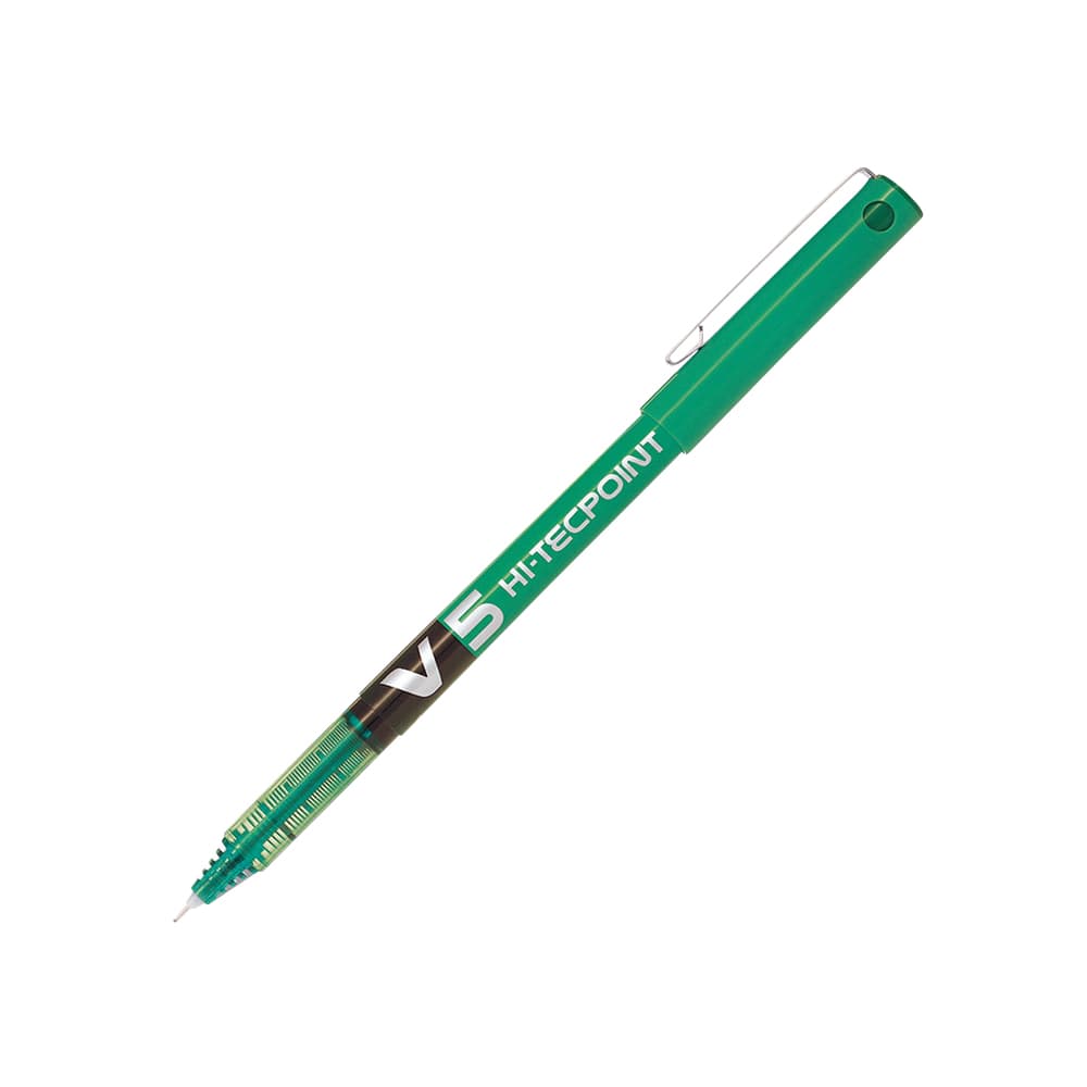Marcador Roller Pilot V5 0,5mm Verde 1un