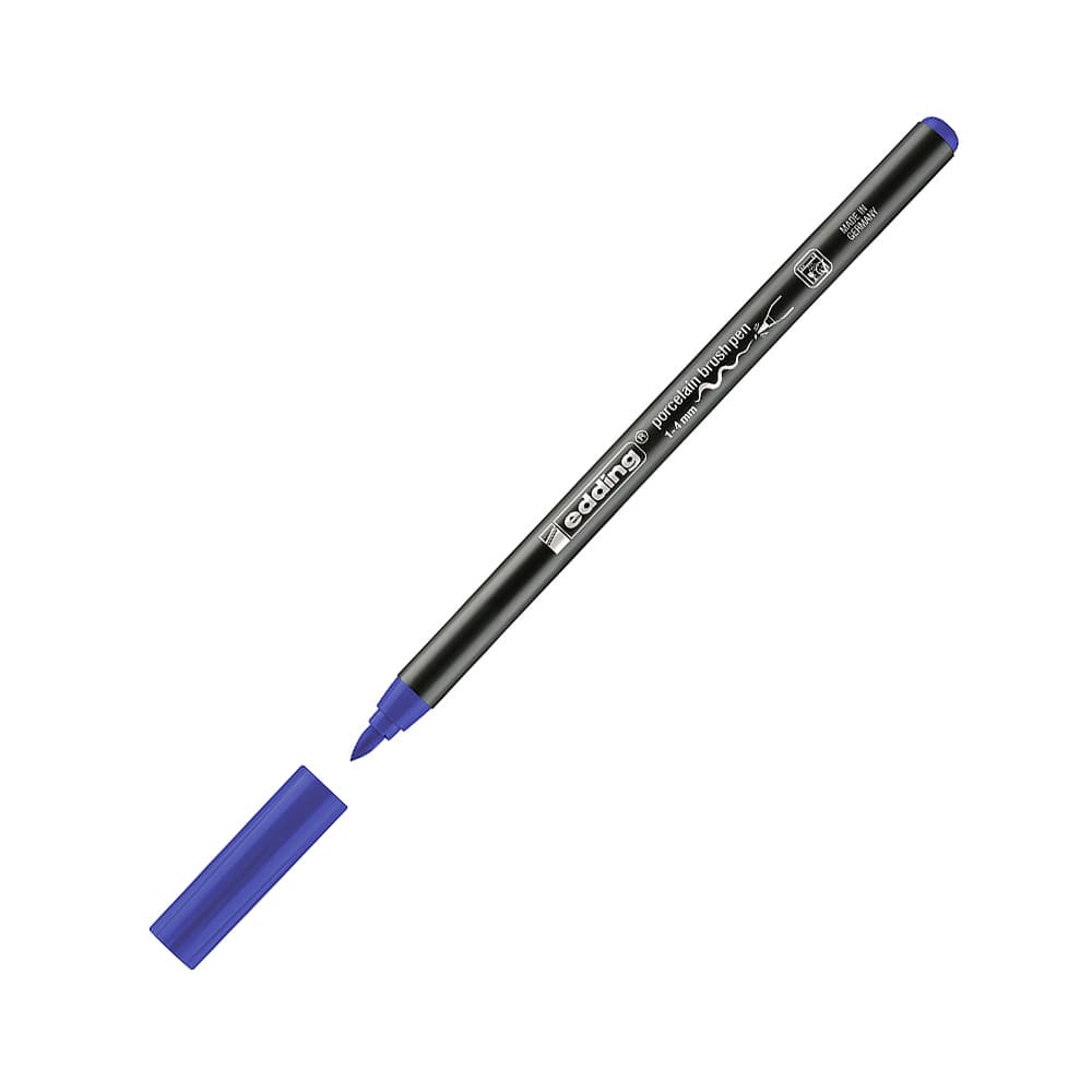 Marcador Porcelana Edding 4200 1-4mm Azul 1un