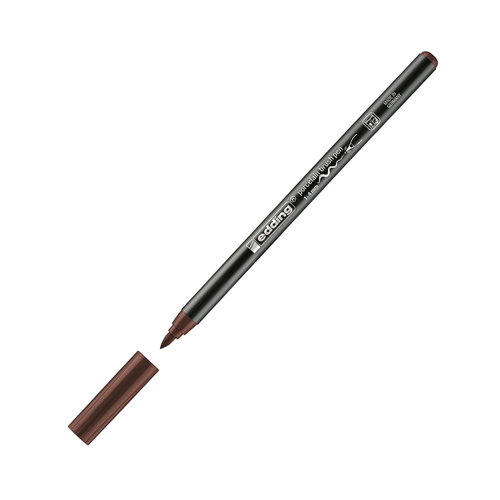Marcador Porcelana Edding 4200 1-4mm Castanho 1un
