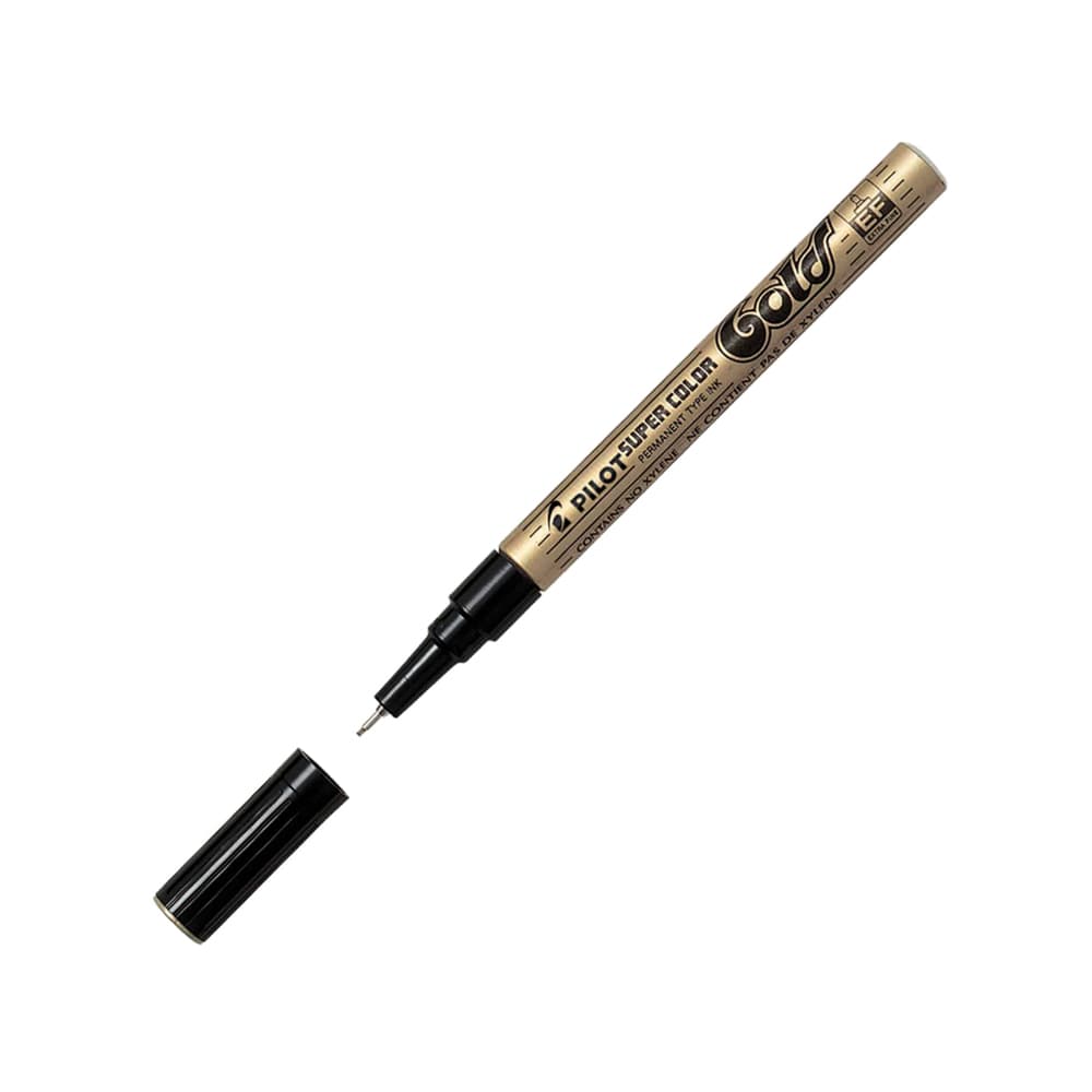 Marcador Pilot Super Color EF Dourado 0,5mm 1un